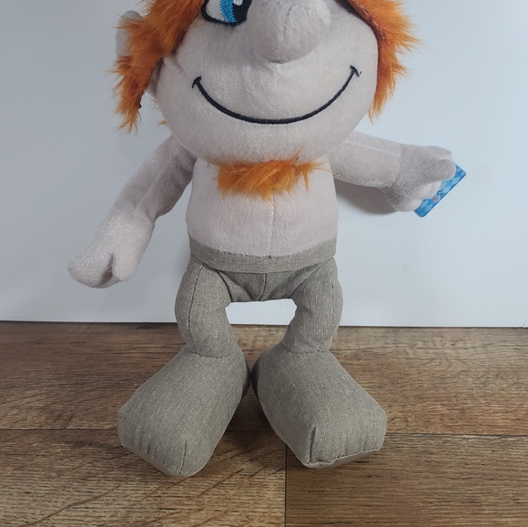 The Smurfs Hackus Smurf Plush 14" Gray Movie Stuffed Toy 2013 Kellytoy. - Picture 3 of 12